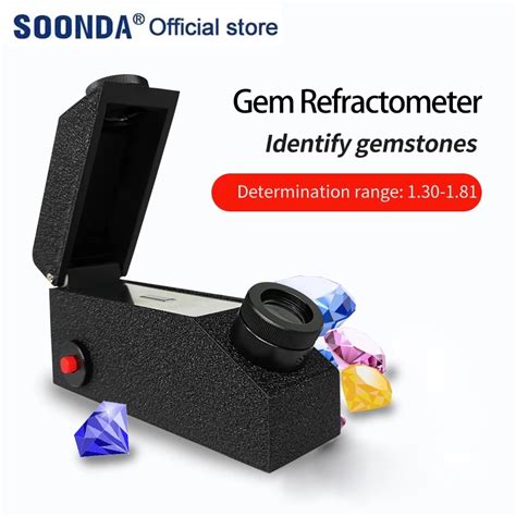 refractometer for gem testing|highly rated gemstone refractometer.